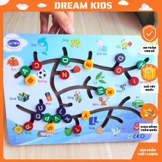 Đường luồn chữ cái Tiếng Việt Winwin toys