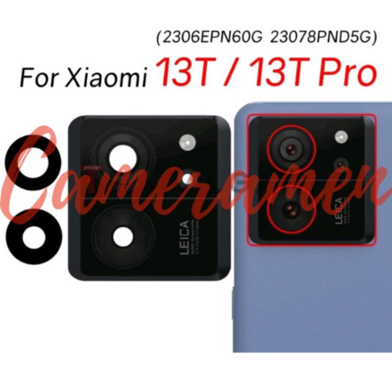 Kính Camera Xiaomi 13T / Xiaomi 13T Pro