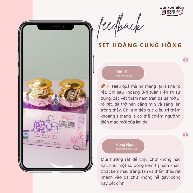 Bộ đôi ngày đêm hoàng cung hồng