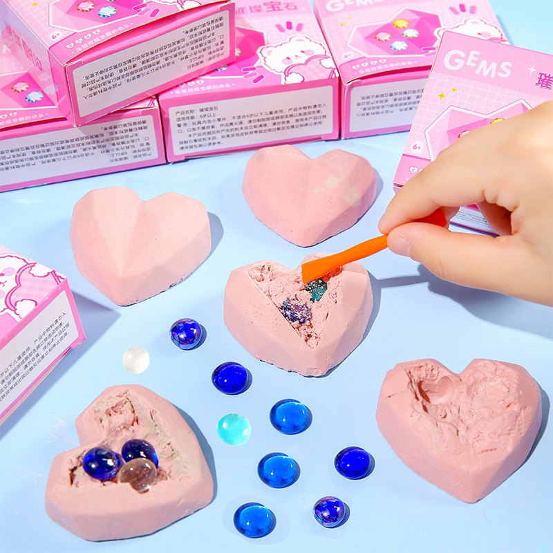 Đồ Chơi Đào Đá Quý, Kho Báu Khảo Cổ Khám Phá Vui Nhộn Cho Bé