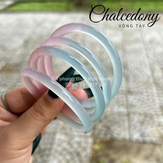 Vòng bản liền mã nao hồng phớt xanh bản nhỏ size 53-56mm hàng kiểm định