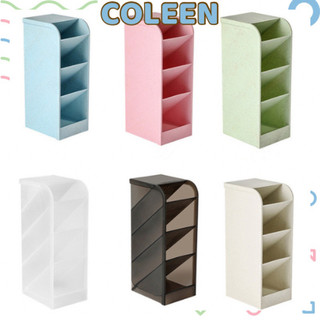 [CỠ LỚN HƠN] Kệ Nhựa Đựng Bút Để Bàn 4 Tầng Hộp Căm Bút Dễ Thương Cỡ Lớn Đa Năng