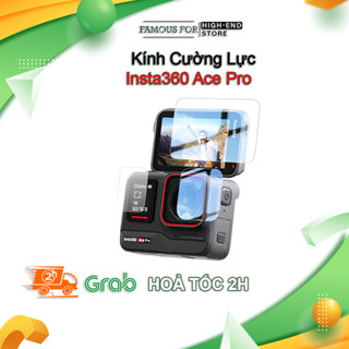 Kính Cường Lực Siêu Trong Độc Quyền Cho Insta360 Ace - Insta360 Ace Pro Bảo Vệ Ống Kính Chống Trầy 9H