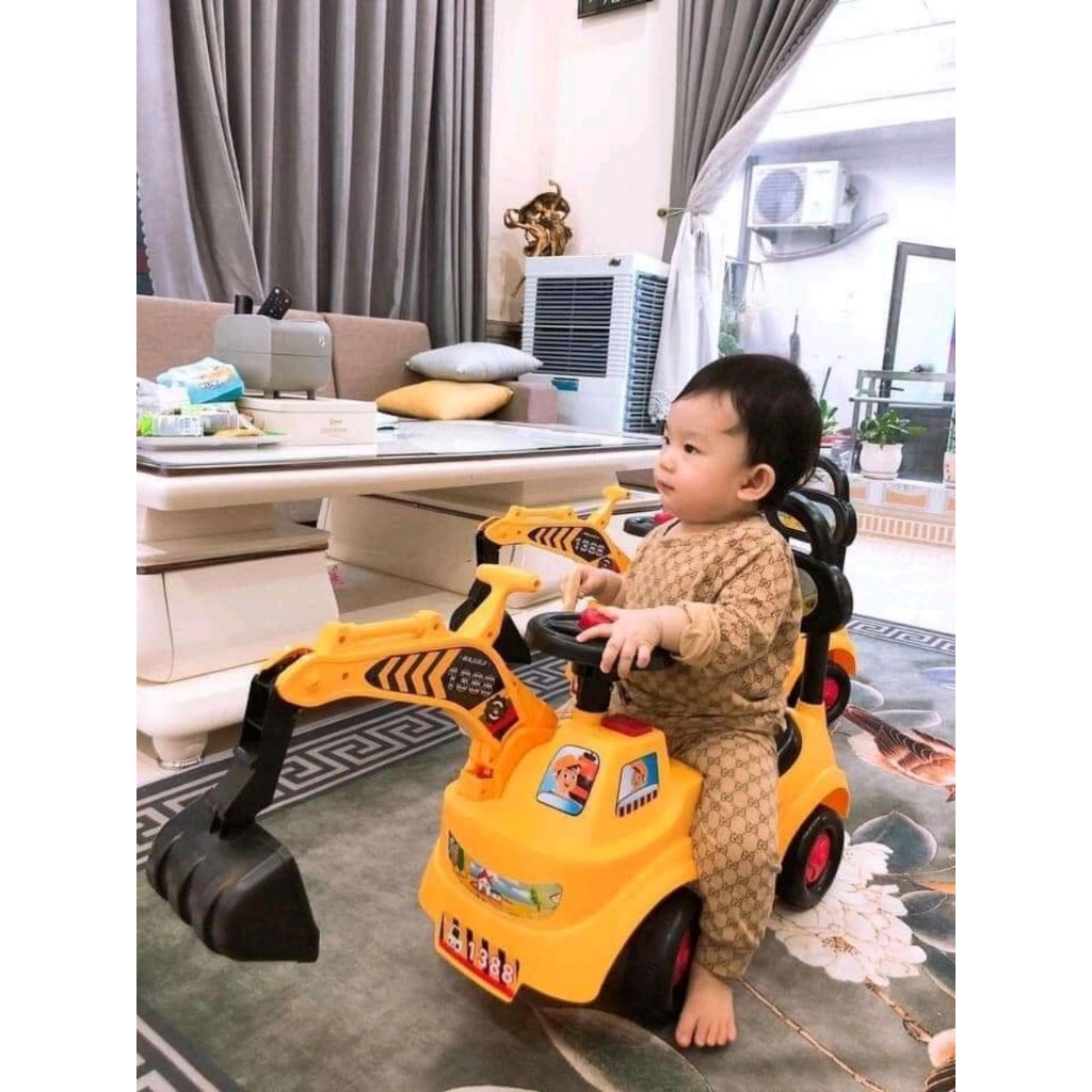 Xe Cẩu Chòi Chân  Cho Bé Từ 1-4 Tuổi