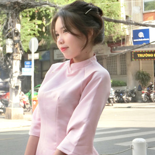 ÁO DÀI CÁCH TÂN TAY LỠ NỮ EROTAS ĐÓN TẾT NGUYÊN ĐÁN, PHỐI NHIỀU MÀU