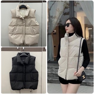 ( Mã 03 sẵn hàng) Áo Phao Ghile nữ có dây rút sườn,Phong cách Hàn quốc,Có 3 màu được trần bông dày dặn,Hàng loại 1