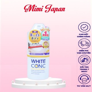 Sữa tắm dưỡng trắng white conc 150ml 360ml nhật bản