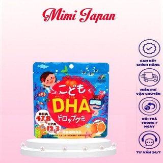 Kẹo dẻo bổ sung DHA unimat riken 90 viên Nhật Bản