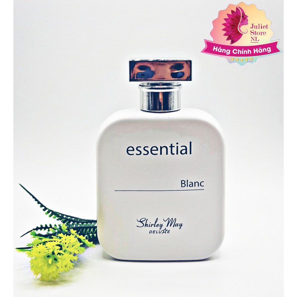 [Chính Hãng] Nước Hoa Nữ Cao Cấp Nhập Dubai Shirley May Deluxe Essential Blanc Eau De Toilette Pour Femme - 100ml Vị Cam