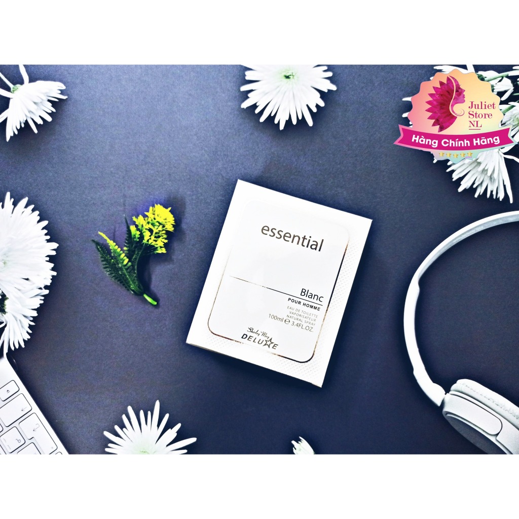 [Chính Hãng] Nước Hoa Nữ Cao Cấp Nhập Dubai Shirley May Deluxe Essential Blanc Eau De Toilette Pour Femme - 100ml Vị Cam