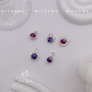 Vòng Cổ Flourite Mitgems ( Mặt dây  + Dây vòng cổ)