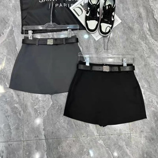  Chân váy ngắn chữ A kèm đai vuông miu Mía QCCC QCL1 CV0187 #8901 