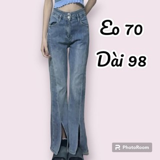 Quần jean nữ 2hand ống rộng