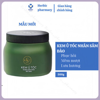 Mẫu mới kem ủ tóc nhân sâm đào swhite làm tóc chắc khỏe 500g