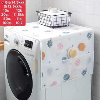 Bạt phủ tủ lạnh 2 túi bên tiện lợi