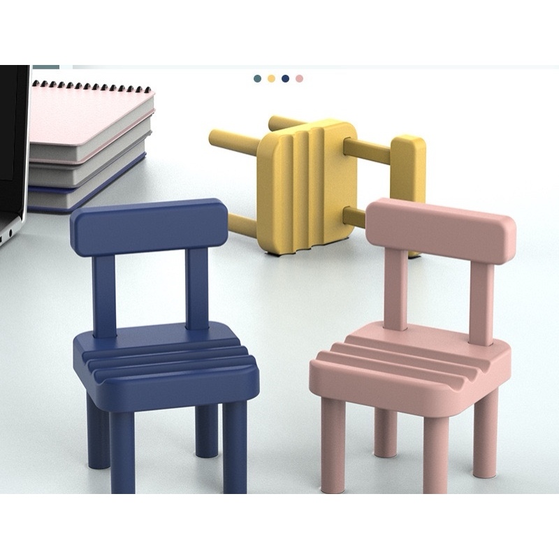 Kệ Kê Điện Thoại Hình Ghế Hình Tai Thỏ Pastel