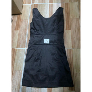 đầm đen trơn dưới 57kg