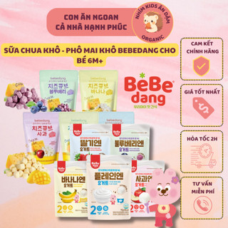[Date T4-T6/2025] Sữa Chua Khô - Phô Mai Khô Bebedang/ILDONG/YOMIT Hàn Quốc 16 gam