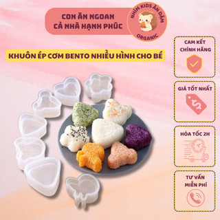 Khuôn Ép Cơm Bento, Cơm Nắm, Shushi Origini Nhiều Hình