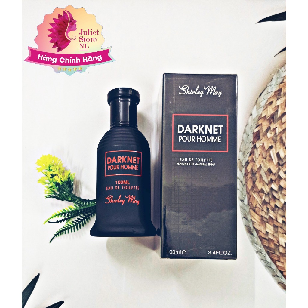 [CHÍNH HÃNG] Nước hoa cao cấp Nam nhập khẩu Dubai Shirley May Darknet Eau De Toilette Pour Homme- 100ml Mill Black Apple