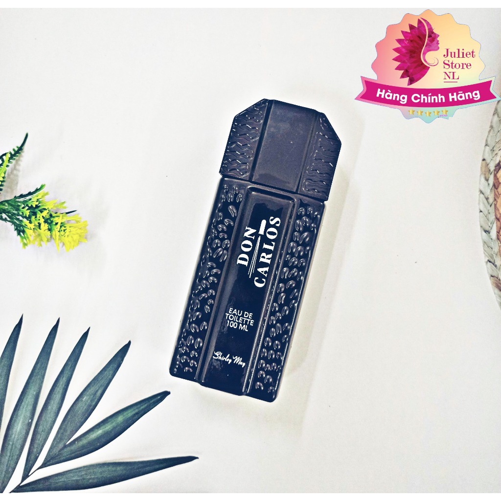 [CHÍNH HÃNG] Nước Hoa Nam Cao Cấp Nhập DUBAI Shirley May Don Carlo Eau De Toilette Pour Homme - 100 ml Hương Gỗ Allure