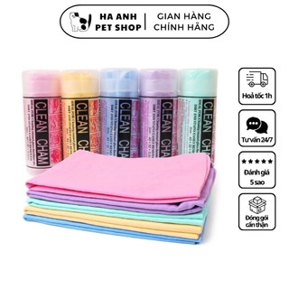 Khăn tắm Clean Cham siêu thấm cho chó mèo