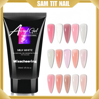[30ml] Gel gôm đắp móng, gel tuýp toàn màu thông dụng nhất.