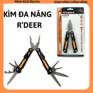 Kìm đa năng Rdeer RT-2352,bộ kềm 13 chức năng Rdeer,bộ kìm đa năng,bộ kìm xếp du lịch,bộ kềm xếp đa năng,kìm jeep RT2350