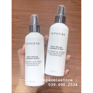Xịt rửa cọ giặt cọ khô Sephora Daily Brush Cleanse
