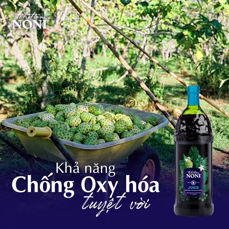 Nước ép Trái Nhàu Noni Juice Tahitatan date mới