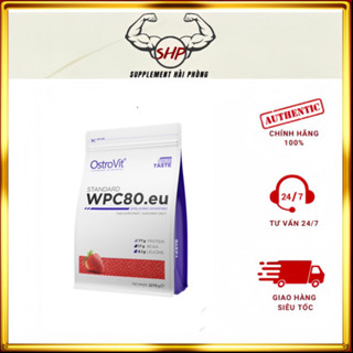 [Rẻ vô địch] Whey Protein | Ostrovit Whey WPC80, Sữa Tăng Cơ Bắp giá sinh viên (2.27 kg) tại Supplement Hải Phòng