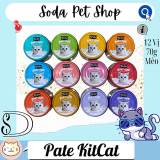 Pate goat milk kitcat 70g cho mèo