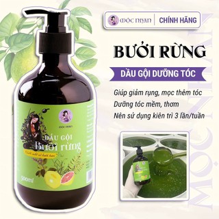 Dầu gội bưởi Rừng Kích Mọc Tóc, Tóc chắc khỏe, Ngăn rụng tóc, Ả Đào Mộc Nhan
