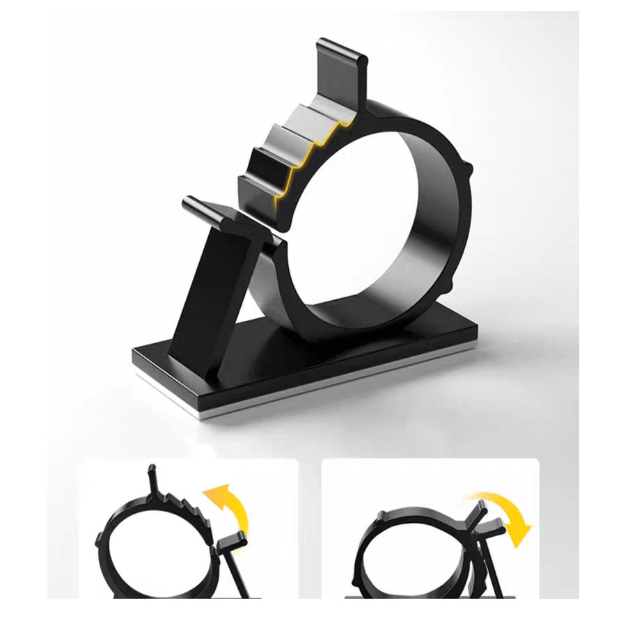Gói 10 móc dán cố định dây điện