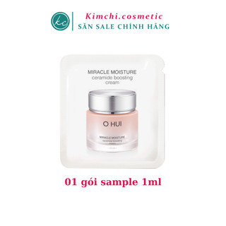 Kem Dưỡng OHUI Miracle Moisture Ceramide Boosting Cream 1ml