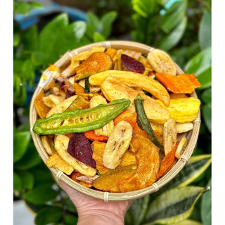 Rau củ thập cẩm sấy - 500gr | Đặc sản Đà Lạt