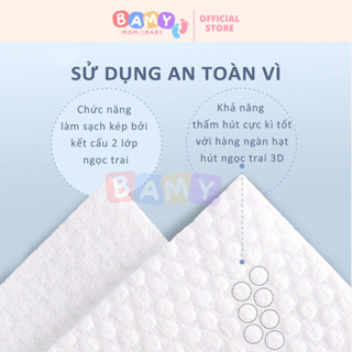 Tặng 2 gói giấy rút mini Combo 10 gói Khăn ướt Phú Đạt Gấu Nâu Siêu To 150