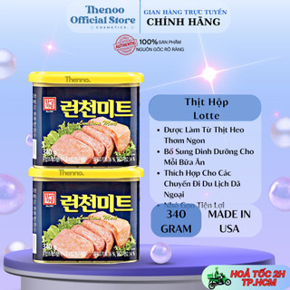 Thịt hộp Hàn Quốc Lotte Lunchoen Meat 340g