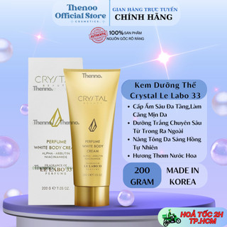 Kem Dưỡng Thể Body Perfume White Body Cream Crystal Hương Nước Hoa Le Labo 33