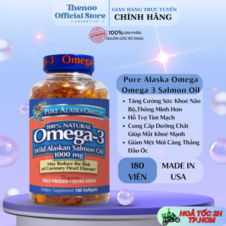 Dầu cá omega 3 wild alaskan salmon oil 1000mg - hàng mỹ