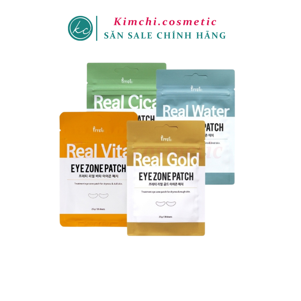 Mặt nạ mắt Prreti Eye Zone Patch Gói 30 Miếng