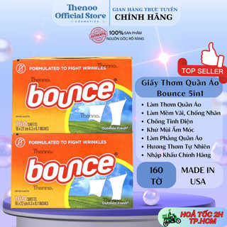 Giấy Thơm Bounce 4 in 1 Của Mỹ 160 Tờ - Thơm Quần Áo,Tủ đồ