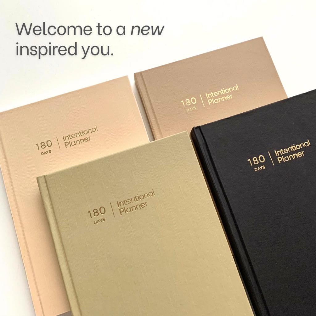 Undated Daily Planner | Sổ Kế Hoạch Hằng Ngày Cao Cấp 6-month Undated Planner | Intentional Planner 