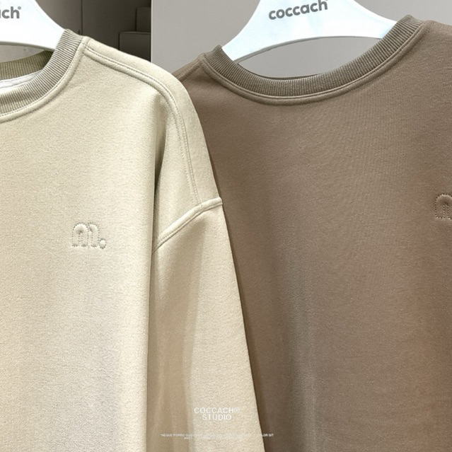 Áo nỉ unisex thêu M cao cấp AN850 by COCCACH