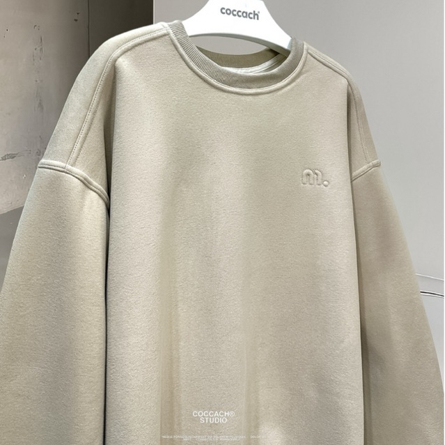 Áo nỉ unisex thêu M cao cấp AN850 by COCCACH