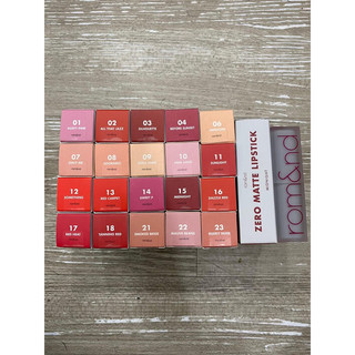 [FREE SHIP] Son Thỏi Romand New Zero Matte Chính hãng