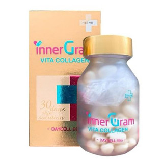 Viên Uống trắng da cấp nước inner gram vita collagen daycell.