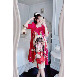 ĐẦM CỔ REN LỤA XƯỚC THIẾT KẾ ( 40-75ký)