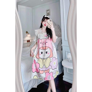 ĐẦM CỔ REN LỤA XƯỚC THIẾT KẾ ( 40-75ký)
