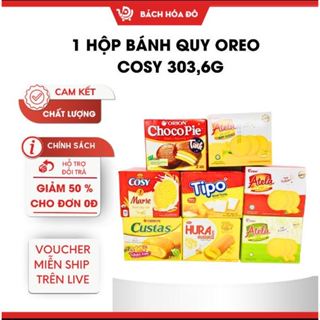 Bán lẻ (Hộp 2 cái) Bánh ChocoPie/Custas Orion /hura/ cosy (Hộp 2 cái) trọng lượng19 --24g tráng trí tháp bánh ,tháp tết